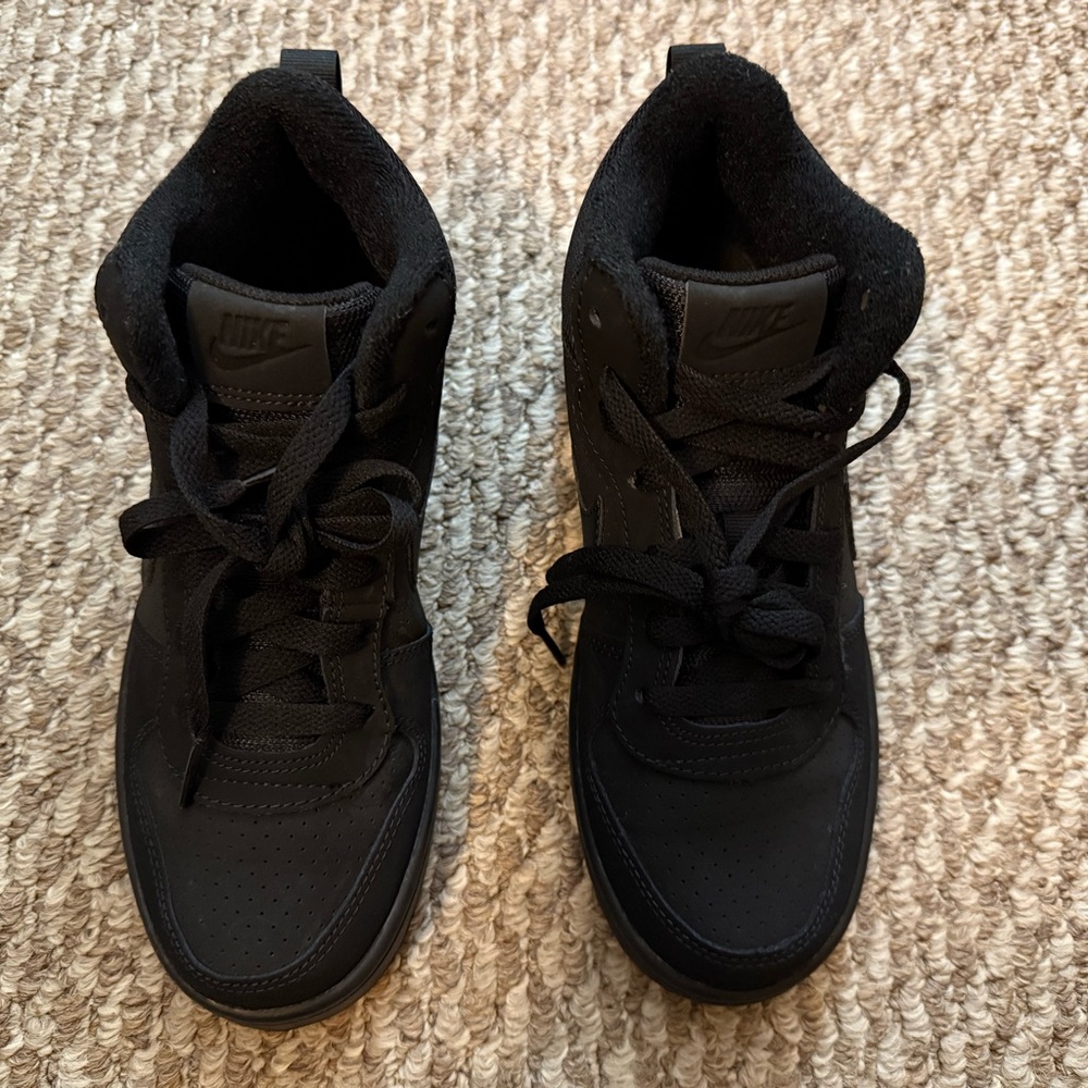 Nike Charcoal Knit Sneakers